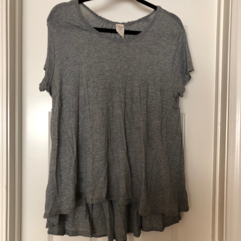 Free People Peplum Tee